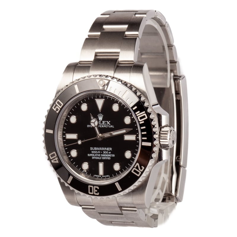 Rolex Submariner 114060 No Date