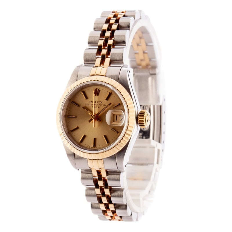 Rolex Date 69173 Champagne