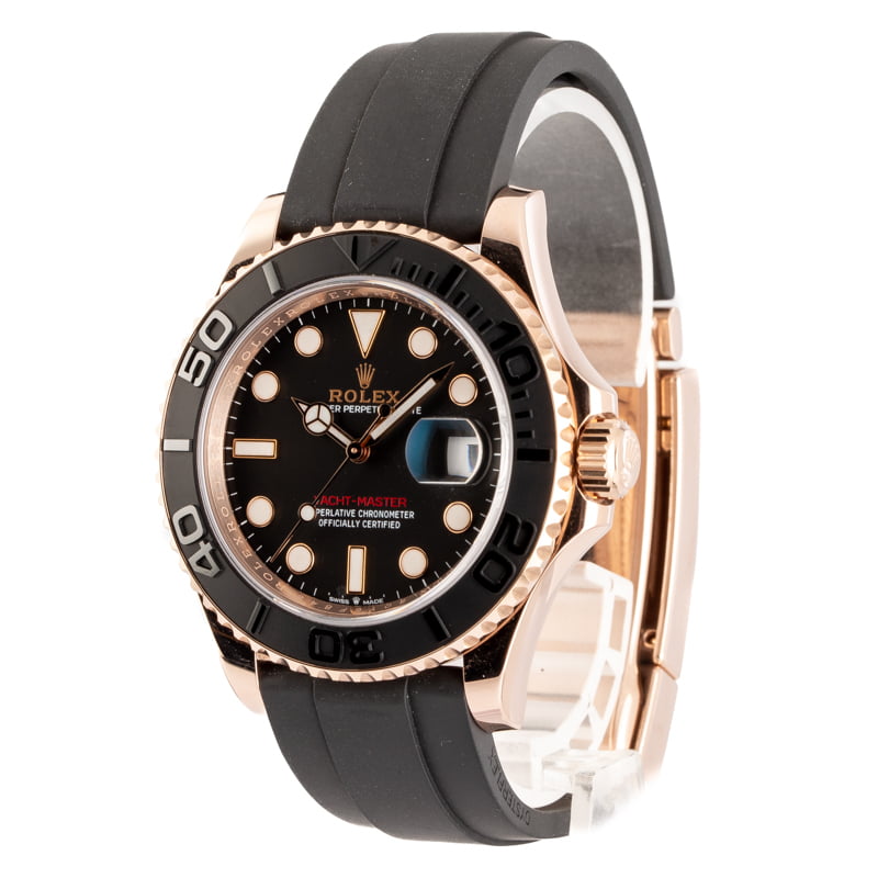 Pre-Owned Rolex Yacht-Master Rose Gold (126655) – de Boulle