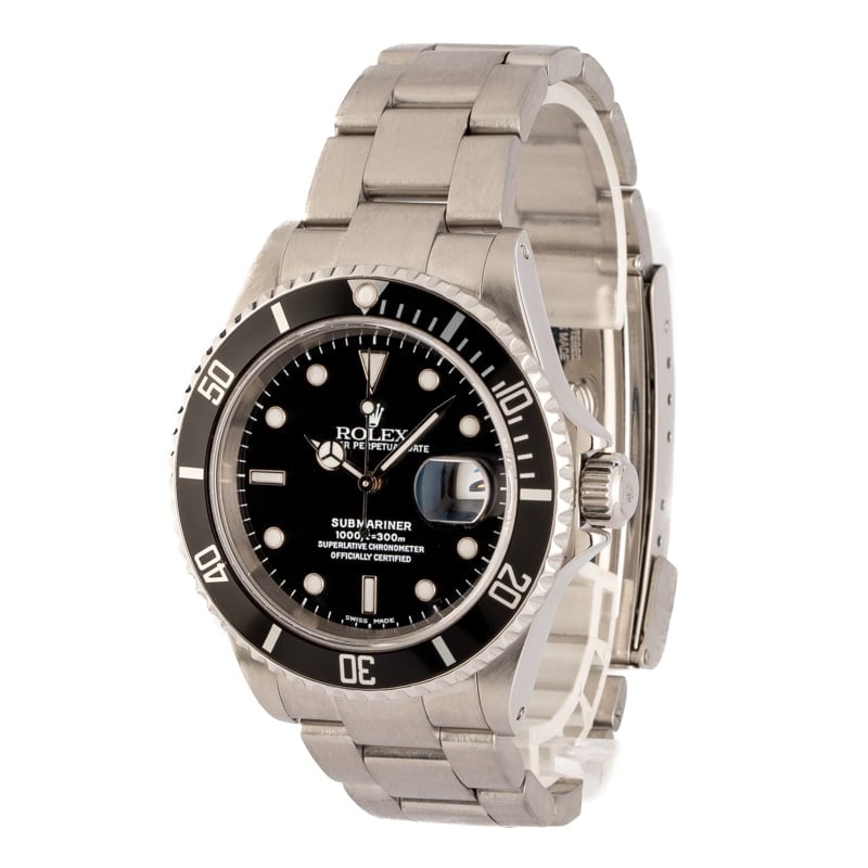 Pre Owned Rolex Submariner 16610 Oyster Bracelet