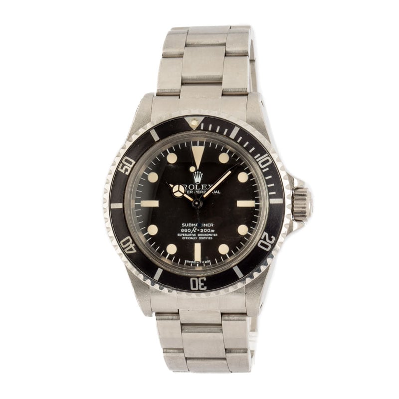 Buy Used Rolex Submariner 5512 Bob s Watches Sku 154152