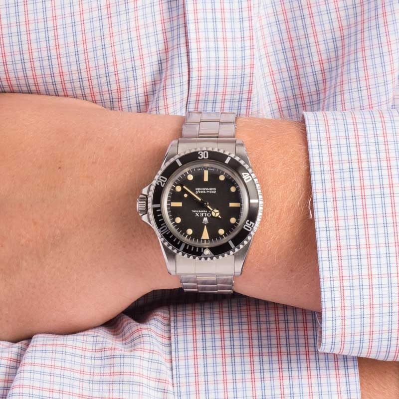 Vintage Rolex Submariner Ref 5513 "Meters First"