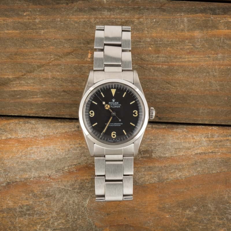 Vintage Rolex Explorer 1016 Black