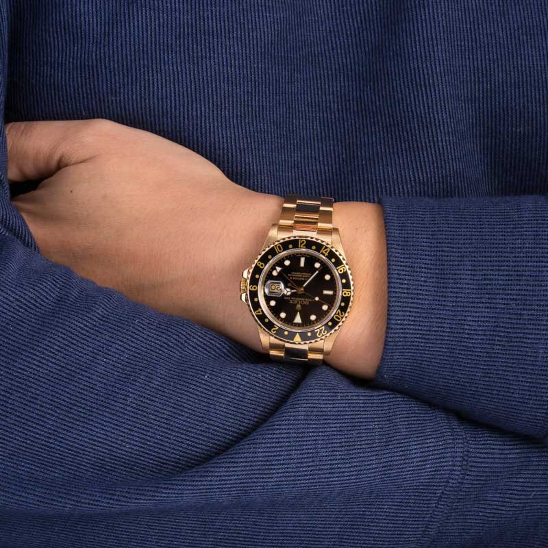 Vintage Rolex GMT-Master 1675 Steel & Gold