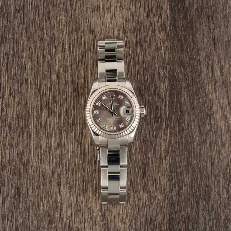 Ladies Rolex Datejust 179174 Diamond Dial