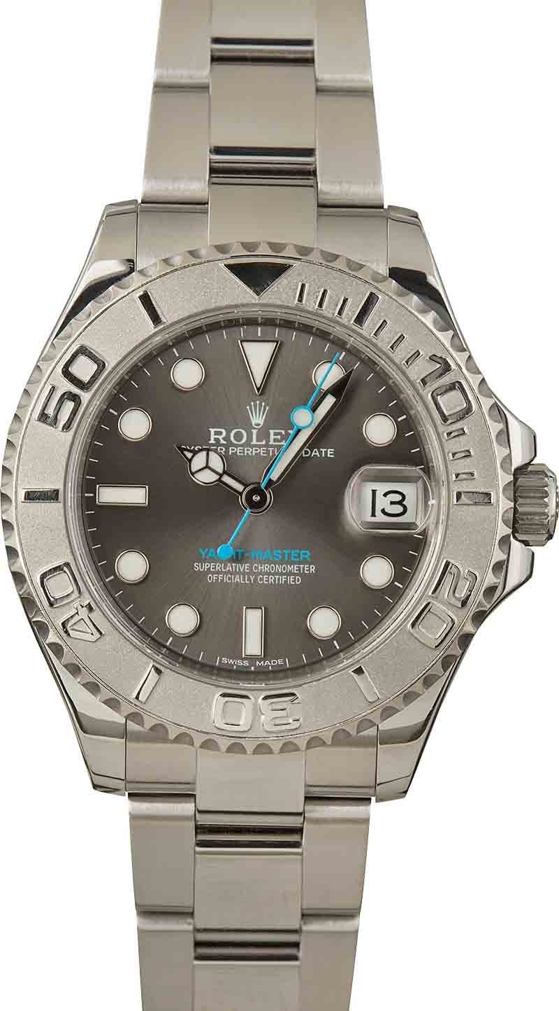 Rolex yacht 2024 master grey dial