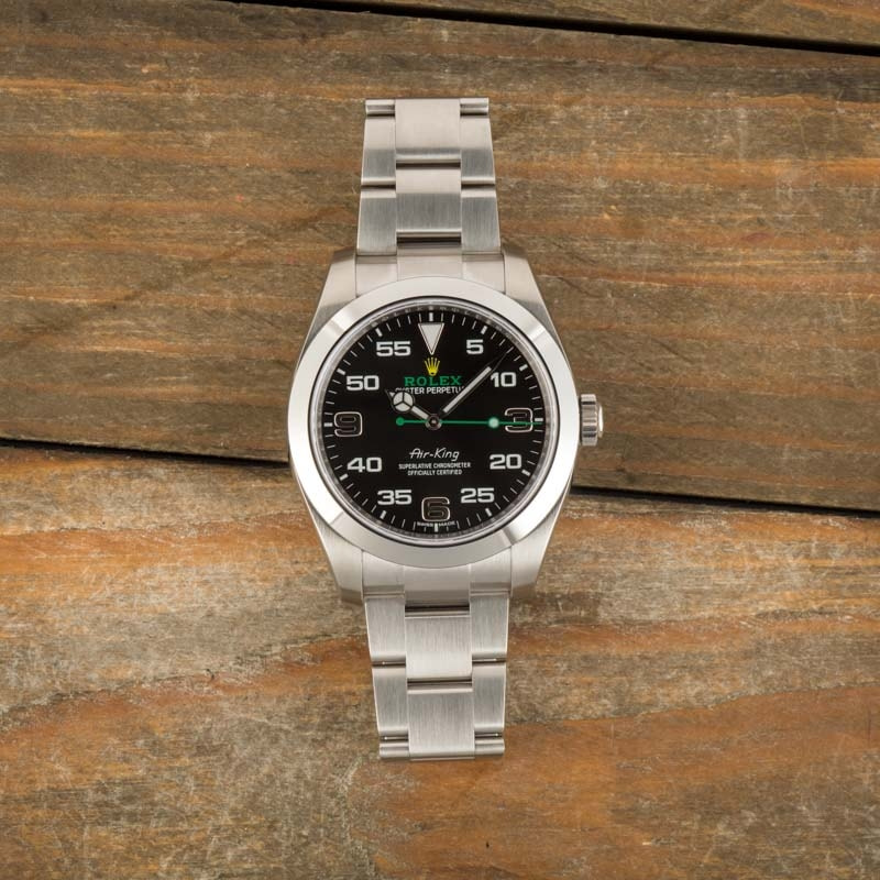 Buy Used Rolex Air-King 116900 | Bob's Watches - Sku: 162301