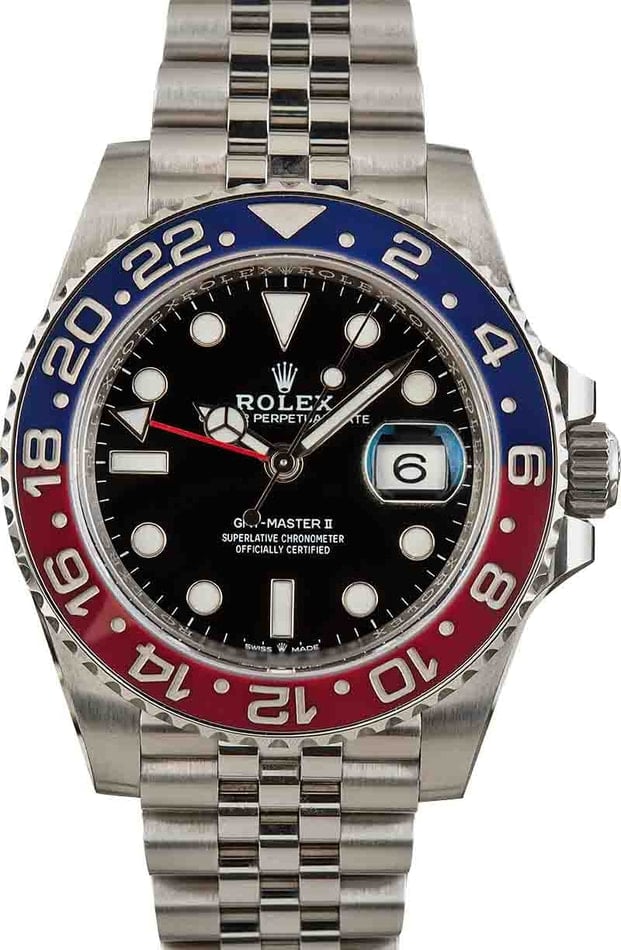 Buy Used Rolex GMT Master II 126710 Bob s Watches Sku 162557