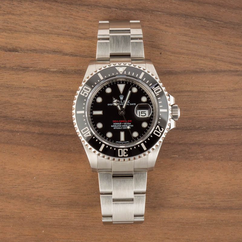 Buy Used Rolex Sea Dweller 126600 Bob s Watches Sku 162580