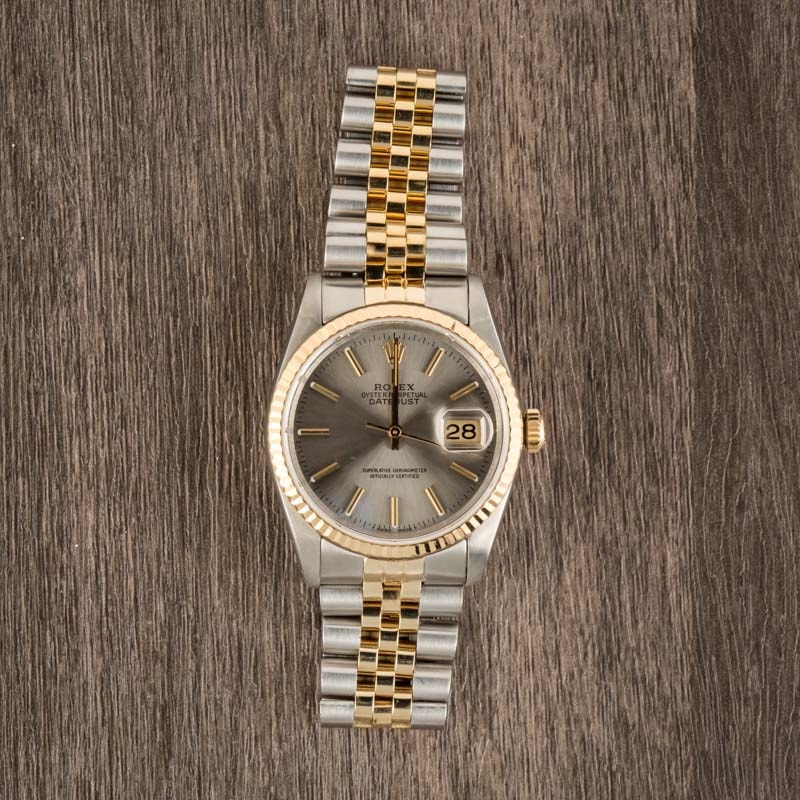 Rolex Datejust 16233 Steel & Gold