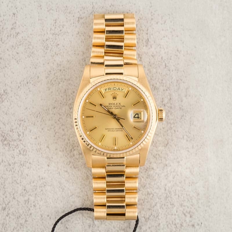 Rolex Day-Date 18038 President 18K