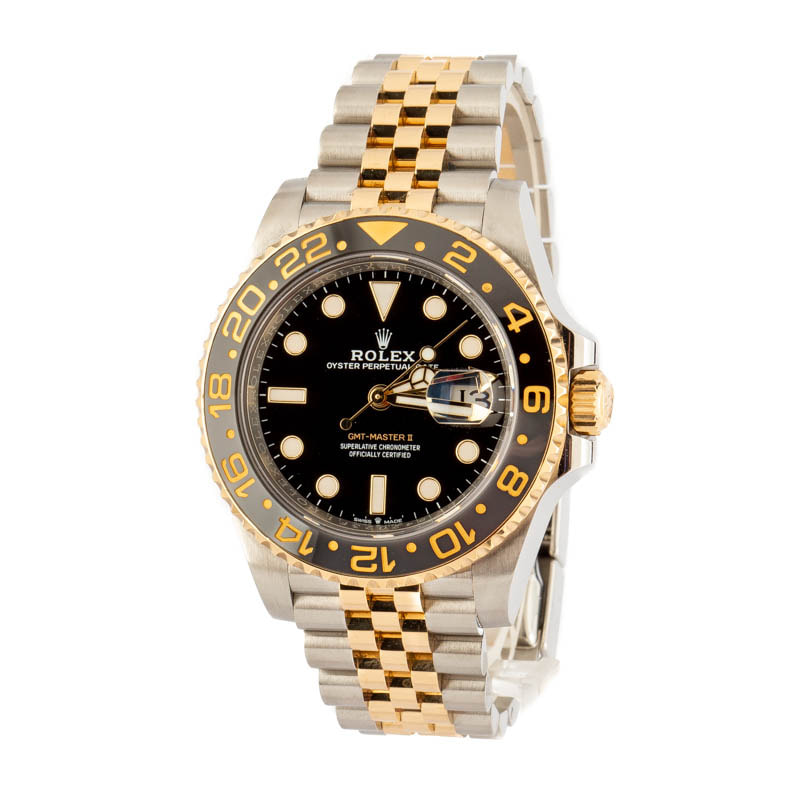 Buy Used Rolex GMT Master II 126713 Bob s Watches Sku 163307