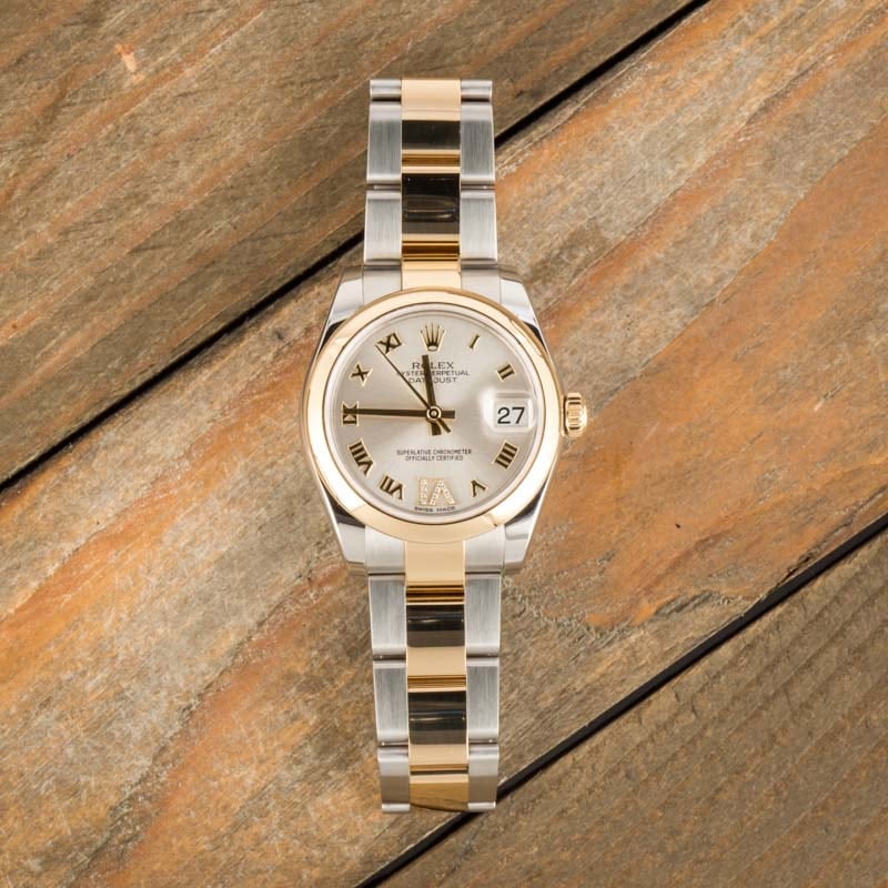 Pre-Owned Rolex Datejust 178243 Two Tone