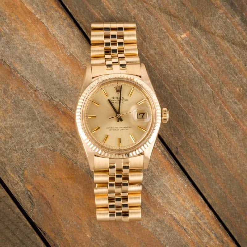 Rolex Datejust 1601 Yellow Gold