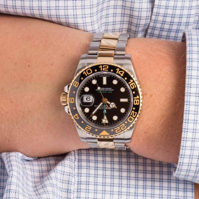 Rolex GMT-Master II Ref 116713 Steel & 18k Gold