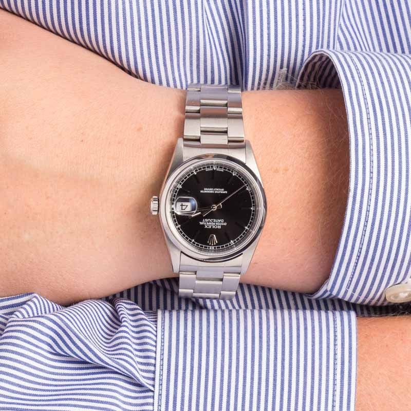 Rolex Datejust 16200 Black Dial