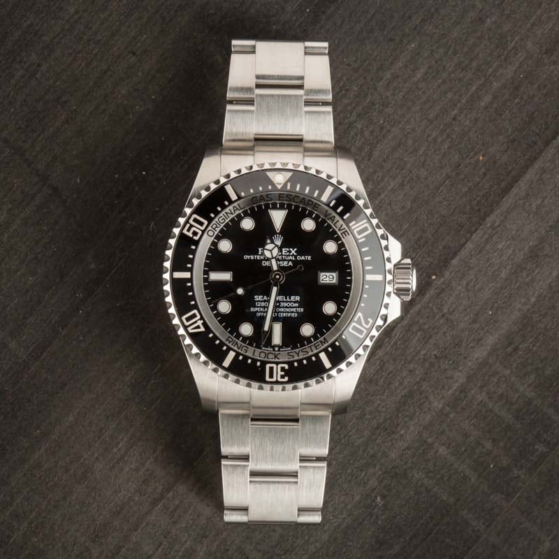 Pre Owned Rolex Sea-Dweller 126660 Steel Oyster