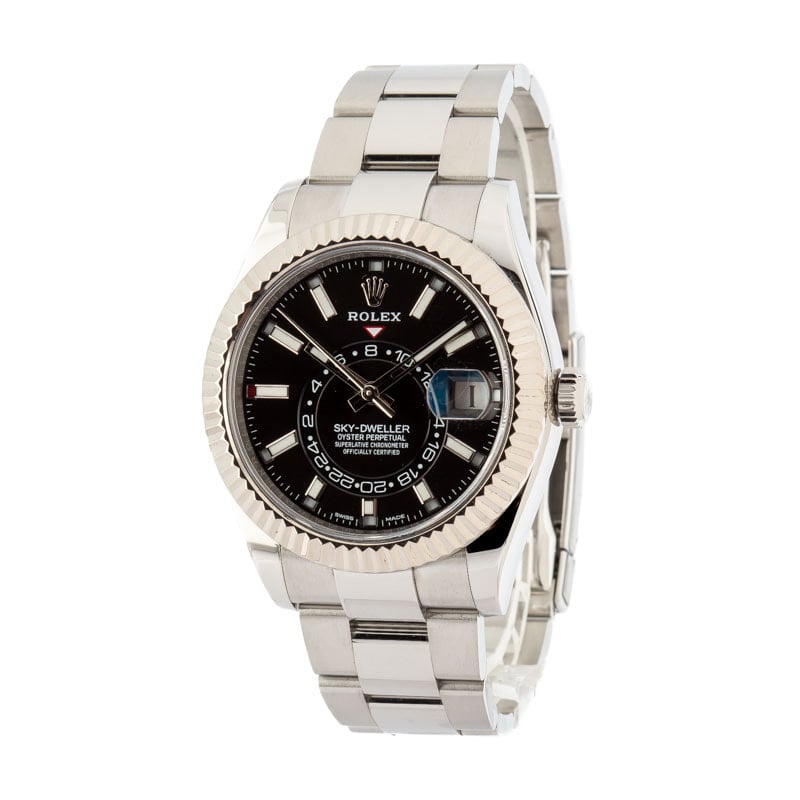 Rolex Sky-Dweller 326934 Black Luminous Dial