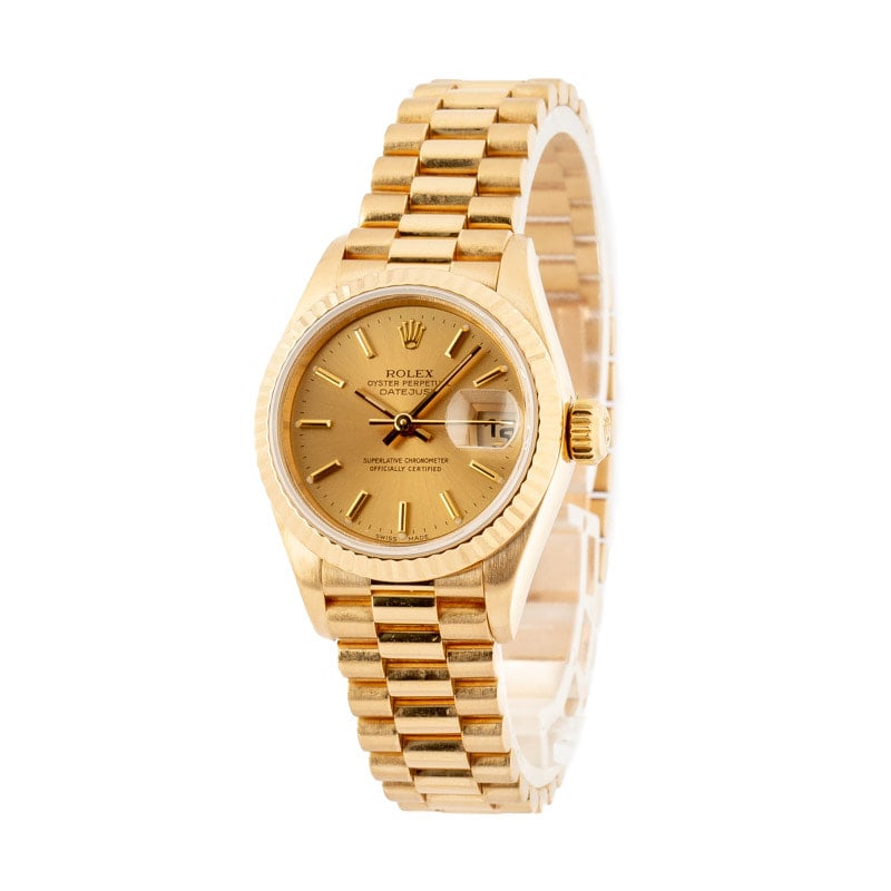 Rolex Datejust ref 79178 18k Yellow Gold