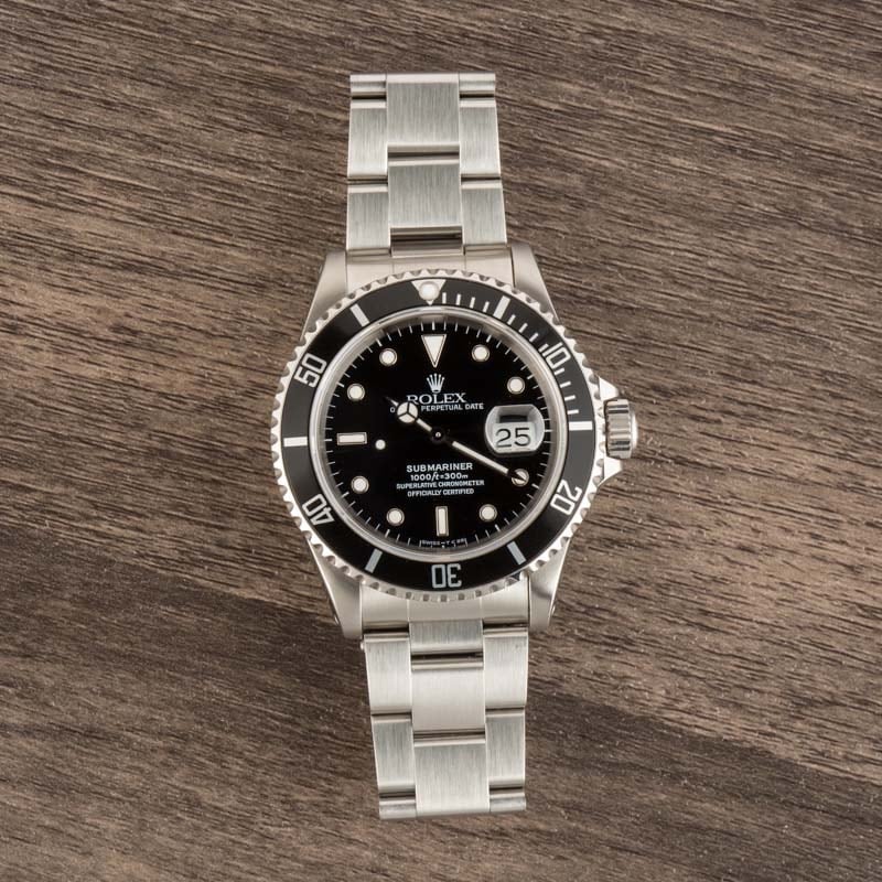 Rolex 16610 Submariner Steel