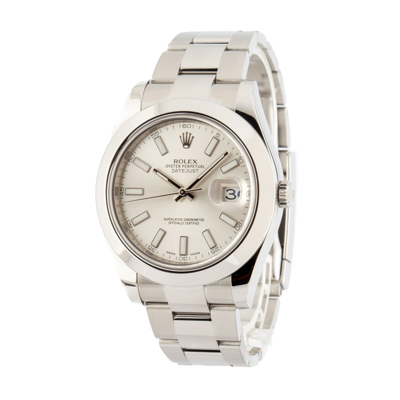 Used Rolex Datejust II ref 116300 Stainless Steel