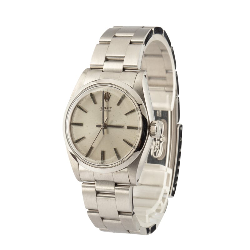 Rolex Oyster Precision 6426 Silver Index Dial