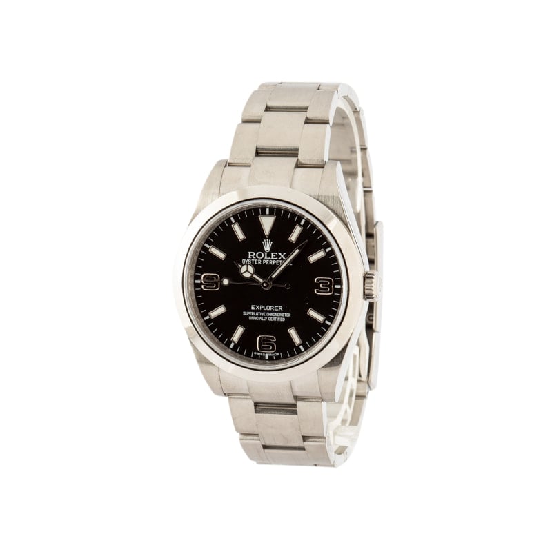 Rolex Explorer 214270 Black MK I Dial