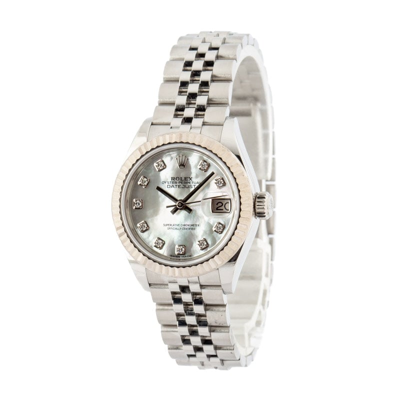 Rolex Datejust 279174 Mother of Pearl Diamond Dial