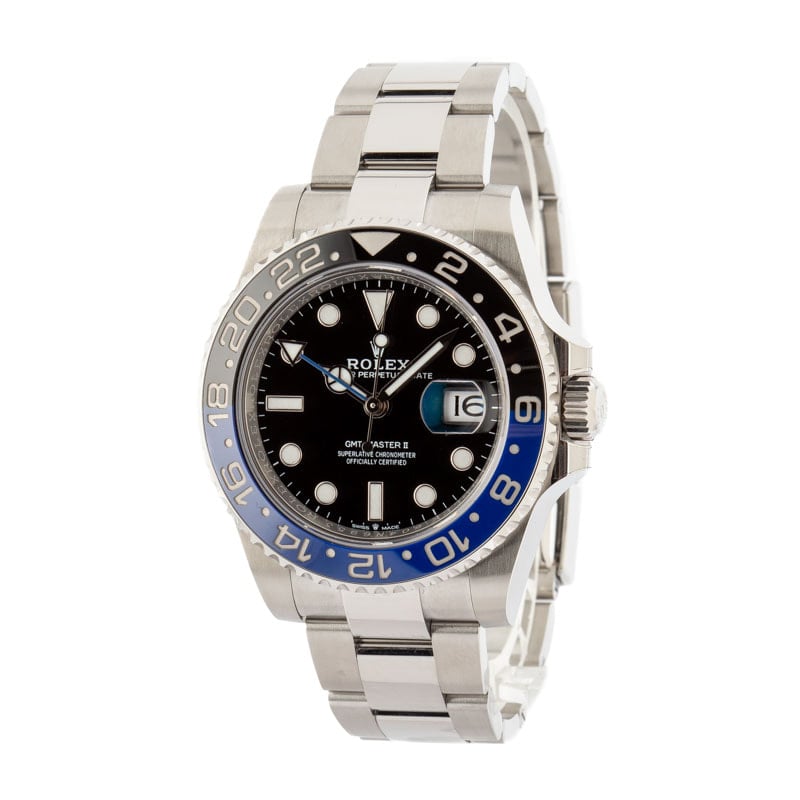 Pre-owned Rolex GMT-Master II Ref 126710 Batman