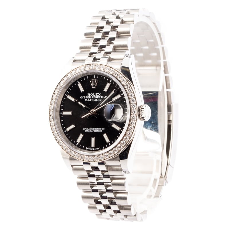 Rolex Datejust 126284 Diamond Bezel