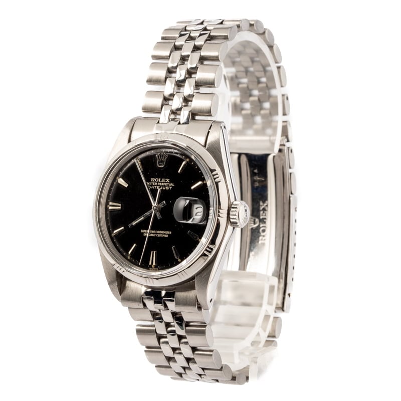 Rolex Datejust 1600 Black Dial