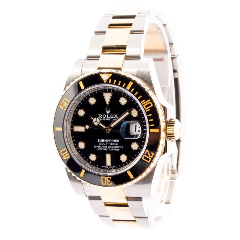 Rolex Submariner 116613 Black Ceramic Bezel