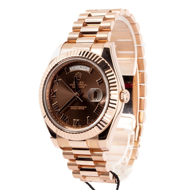 Rolex President 218235 Rose Gold