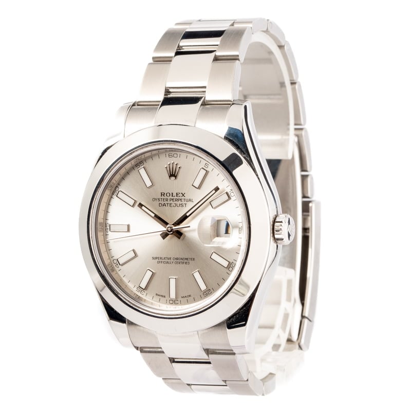 Rolex Datejust II Ref 116300 Stainless Steel