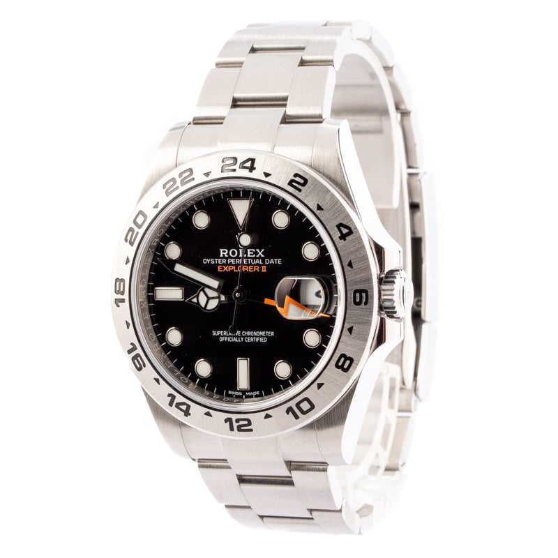 Rolex Explorer II Ref 216570 Black