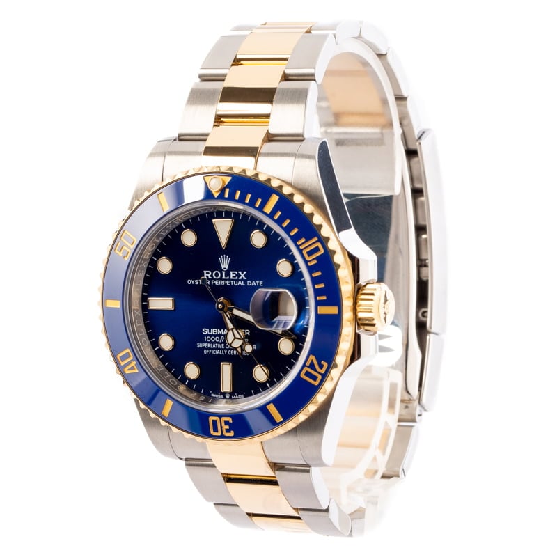 Rolex Submariner 116613LB Sunburst Blue