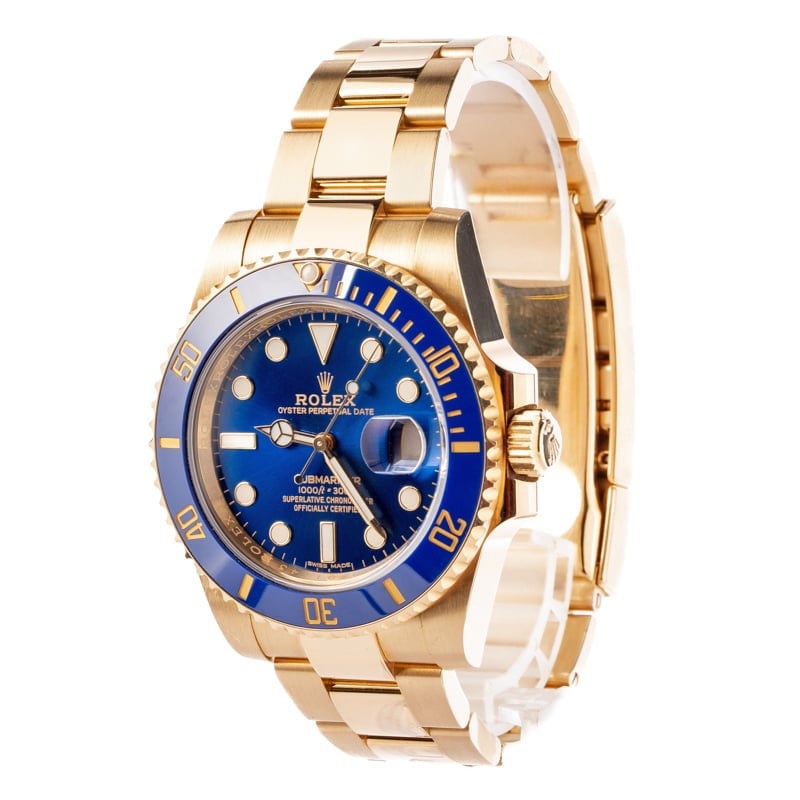 Rolex Submariner 116618 Blue Dial