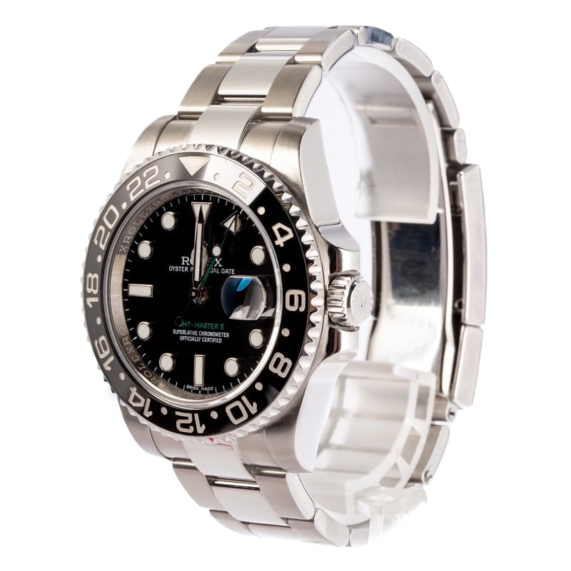 GMT-Master II Rolex 116710 Black Ceramic Bezel