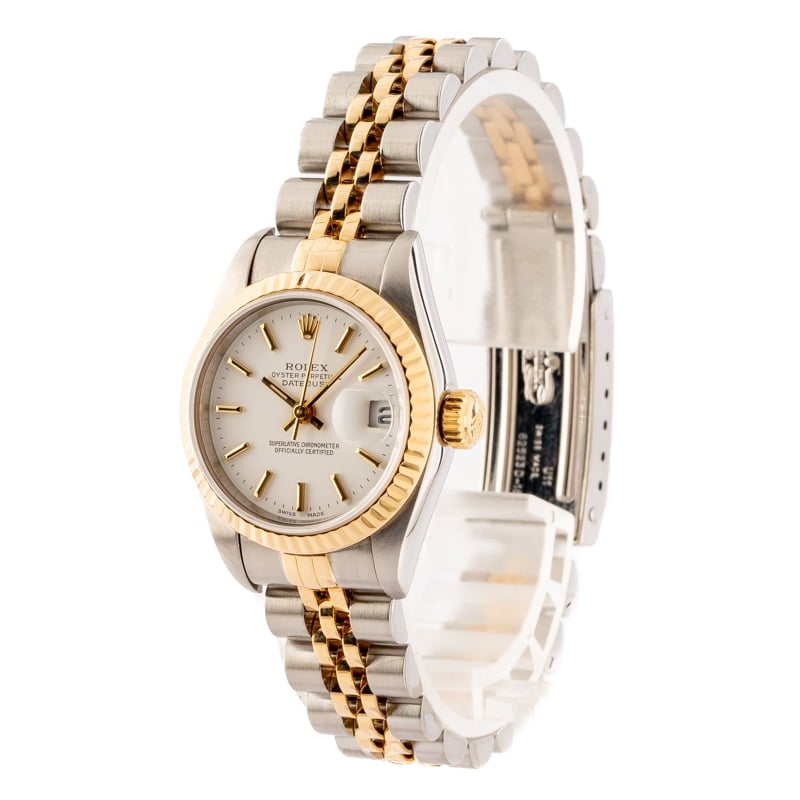 Ladies Rolex Datejust 79173 White