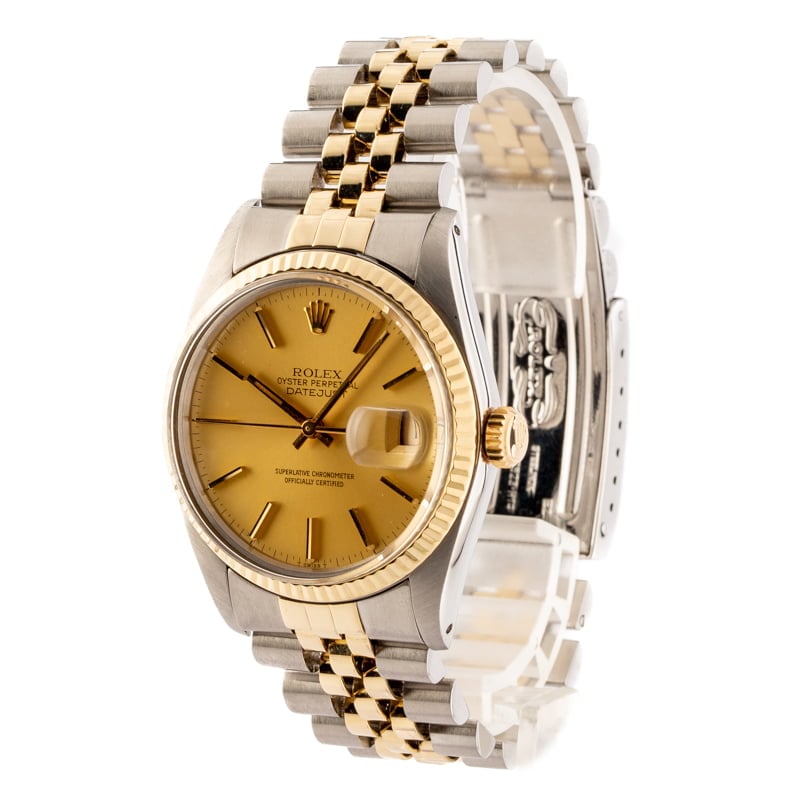 Rolex Datejust 16013 Champagne Dial