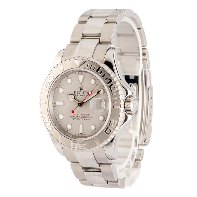 Rolex Yacht-Master 16622 Platinum Bezel