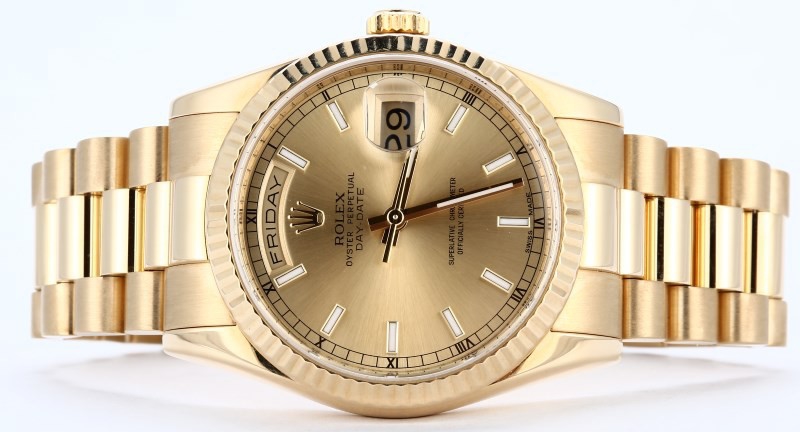 Rolex Presidential 118238 18K Luminous Markers