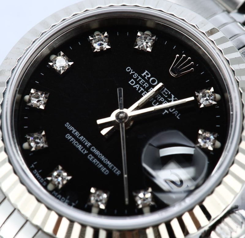 Ladies Rolex DateJust Diamond Dial 69174