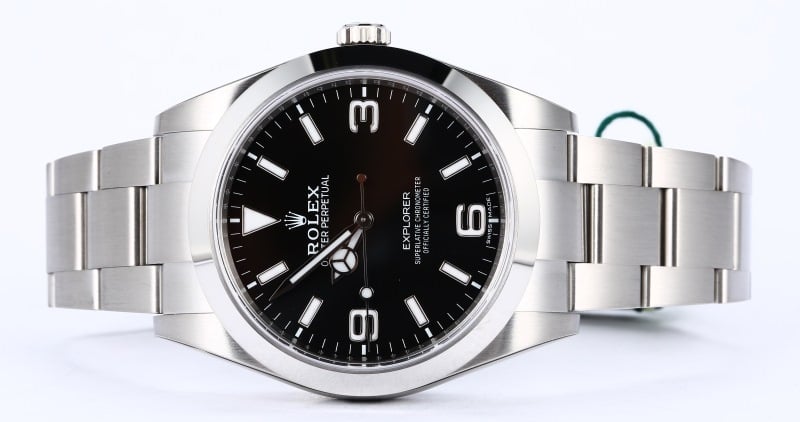 Rolex Explorer 214270 Factory Stickers