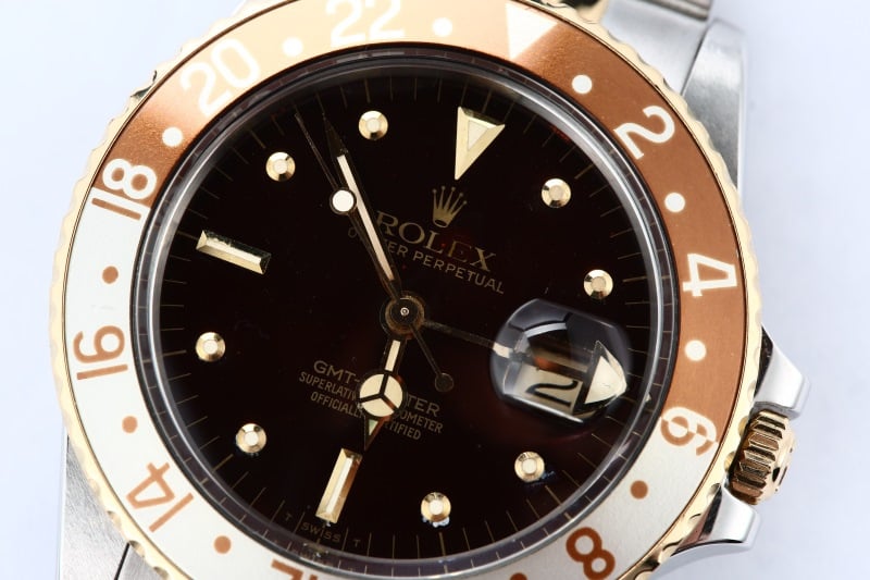 Rolex Root Beer GMT-Master 16753 Jubilee