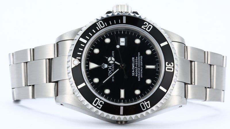 Rolex Sea-Dweller 16600 Black 100% Authentic