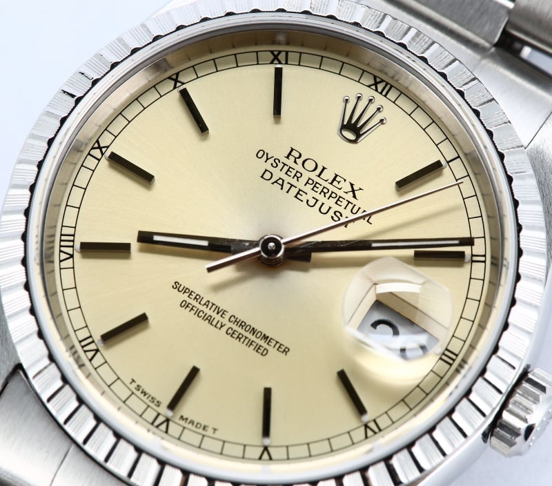 Rolex Datejust 16220 Steel