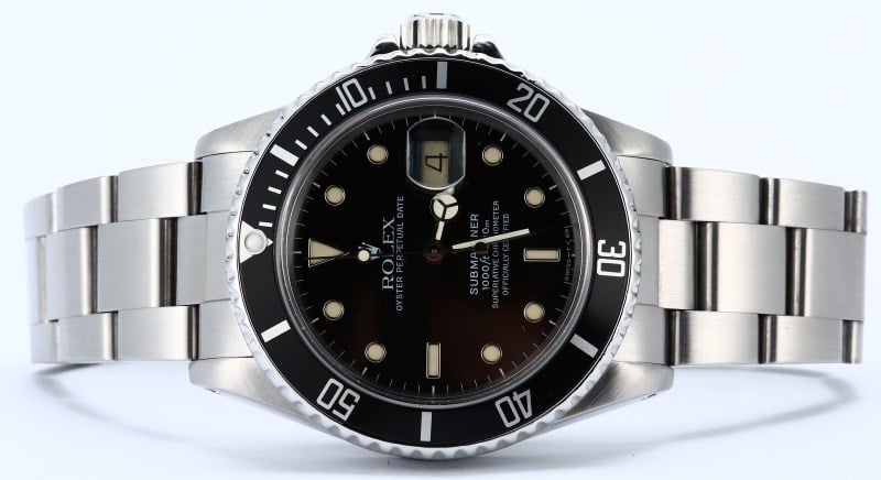 Rolex Submariner 16800 Black Vintage