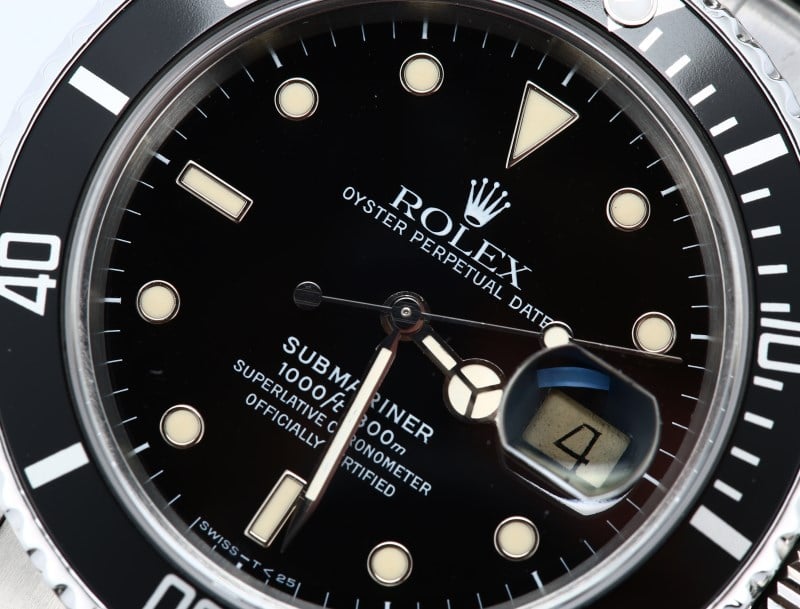 Rolex Submariner 16800 Black Vintage