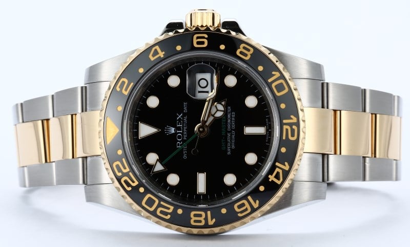 Rolex GMT-Master II 116713 Two Tone 100% Authentic